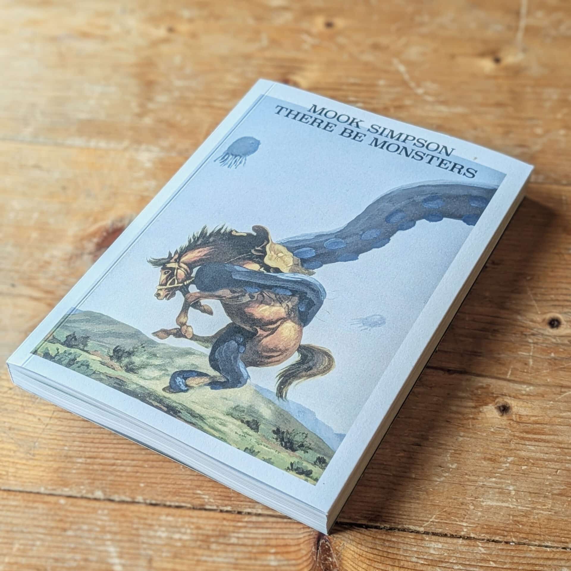 Book on table
